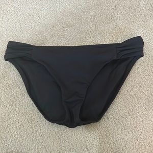 Becca tabside bottom. No label but sizing is a small. Black